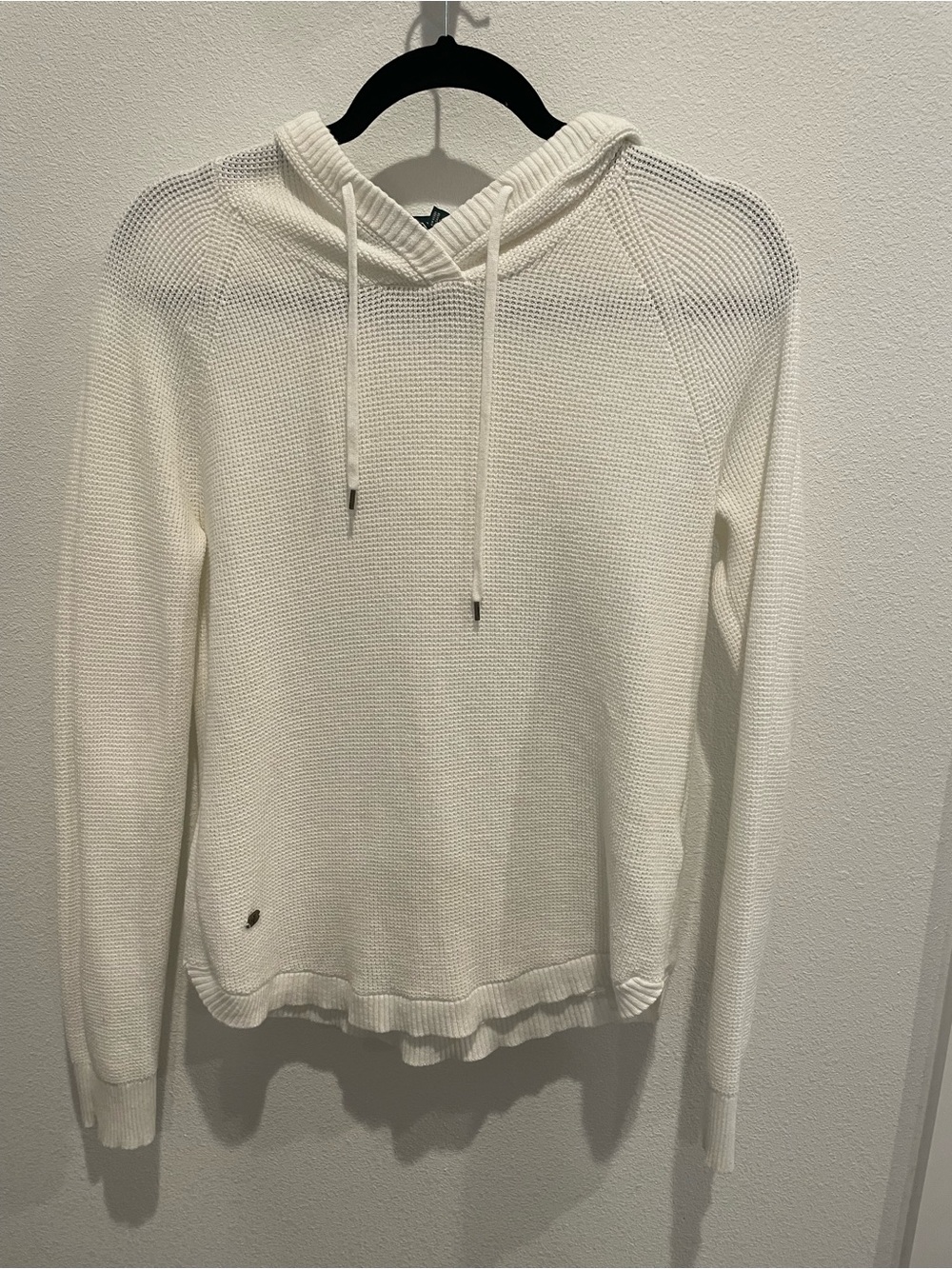 Ralph Lauren white cotton Hooded Sweater